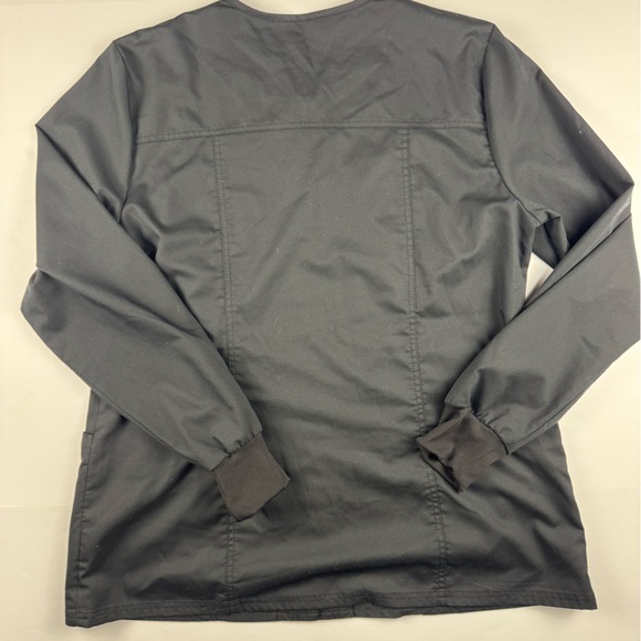 Cherokee Women's workwear revolution long sleeve button up scrub top large - Picture 7 of 7